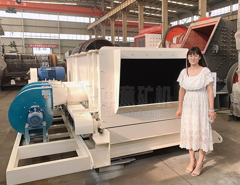 泥石分離機車間實拍2