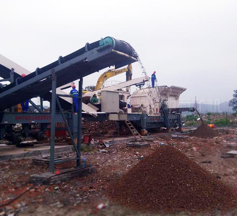 杭州同盛園林建筑垃圾處理現(xiàn)場實(shí)拍 杭州同盛園林建筑垃圾處理現(xiàn)場實(shí)拍