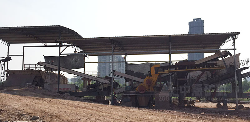 浙江建筑垃圾處理項(xiàng)目實(shí)拍