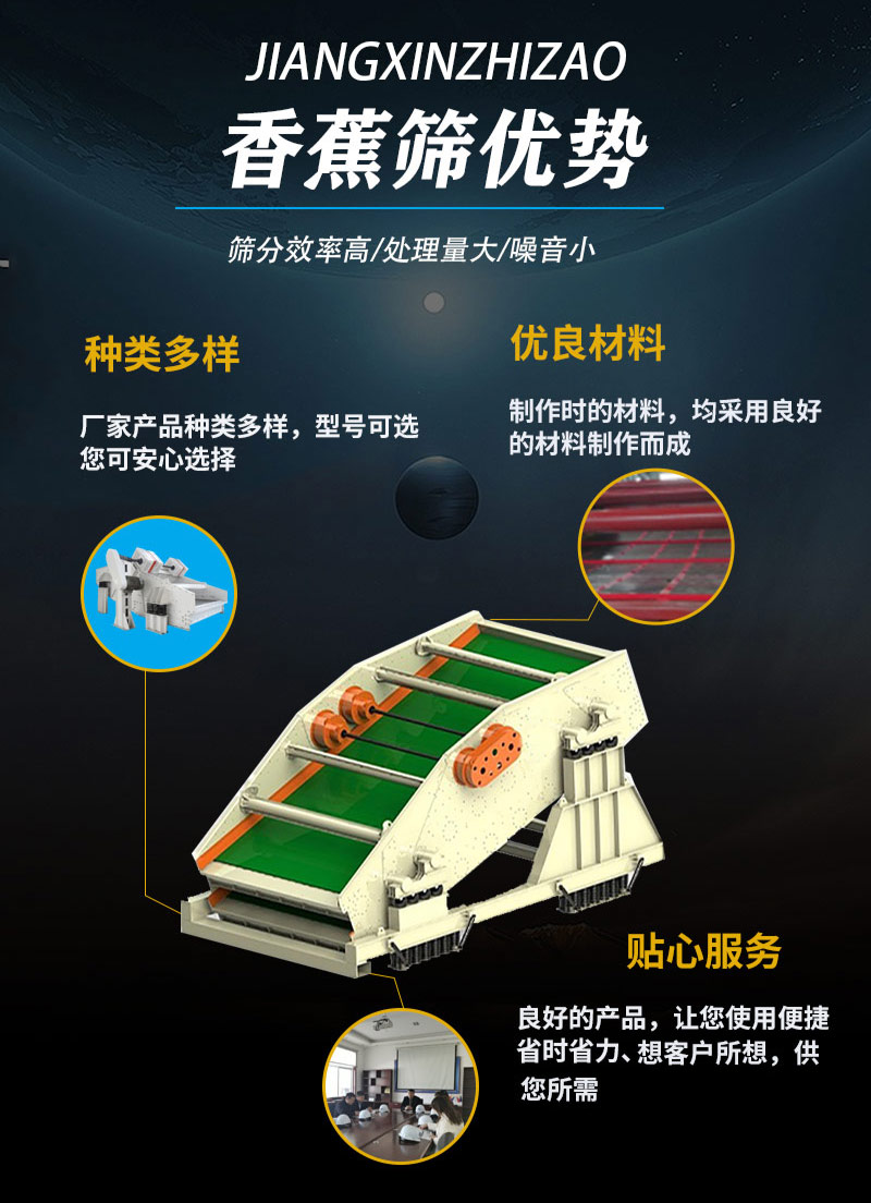 香蕉篩優(yōu)勢