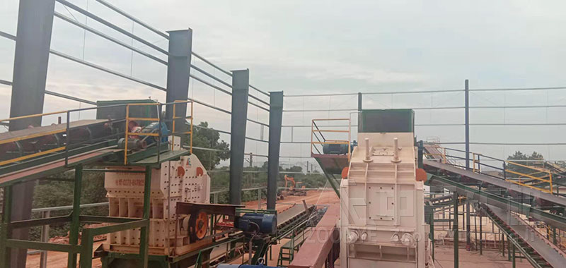 建筑垃圾破碎機(jī)安裝中