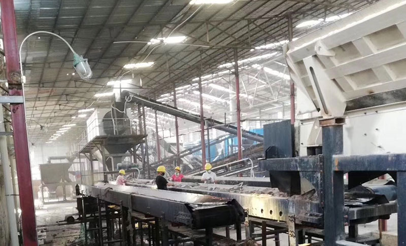 建筑垃圾資源化生產(chǎn)線