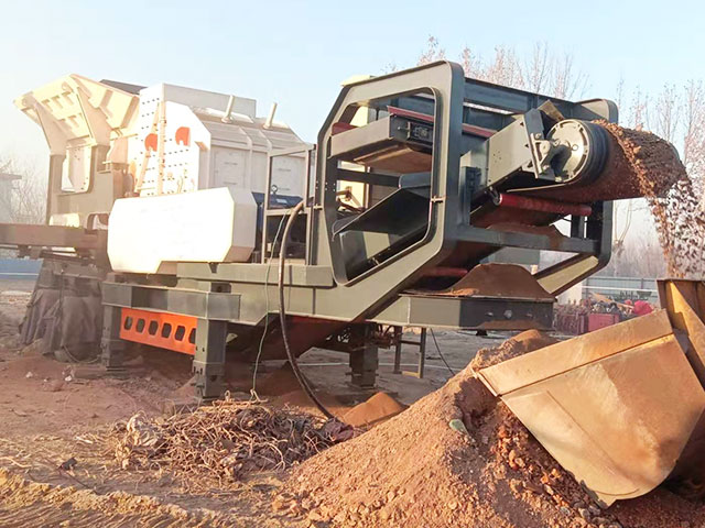 輪胎式移動(dòng)破碎站助力河北保定建筑垃圾循環(huán)利用