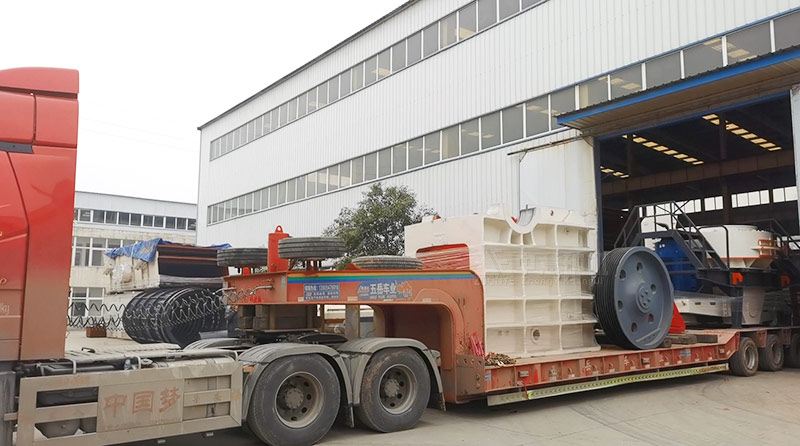 砂石設備發(fā)貨