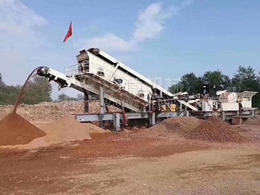 日產(chǎn)800噸移動式建筑石子破碎機報價