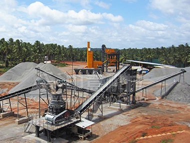 時(shí)產(chǎn)1000噸石灰石制砂生產(chǎn)線配置方案來了，以供參考