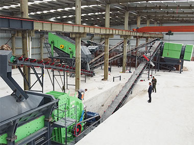 垃圾變廢為寶，江西九江建筑裝修垃圾回收利用項目正在運行中