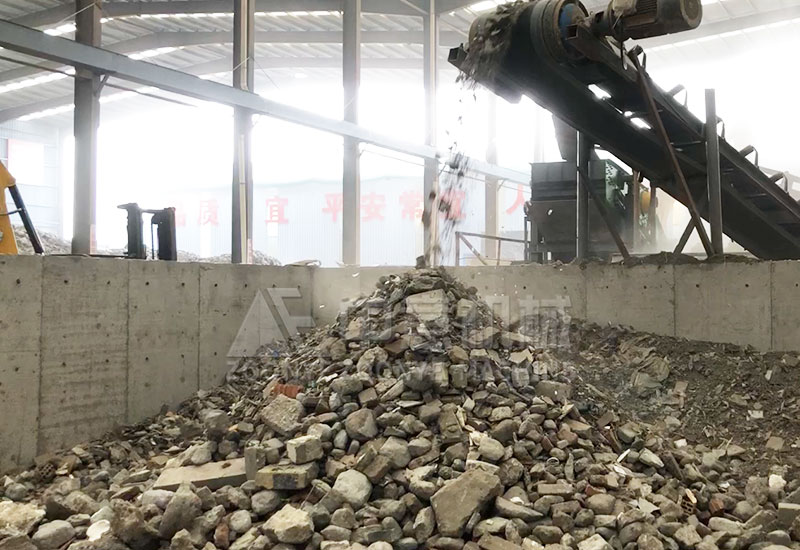 分揀出的再生骨料 分揀出的再生骨料
