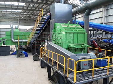 中意機(jī)械：山西建筑裝修垃圾處理現(xiàn)場