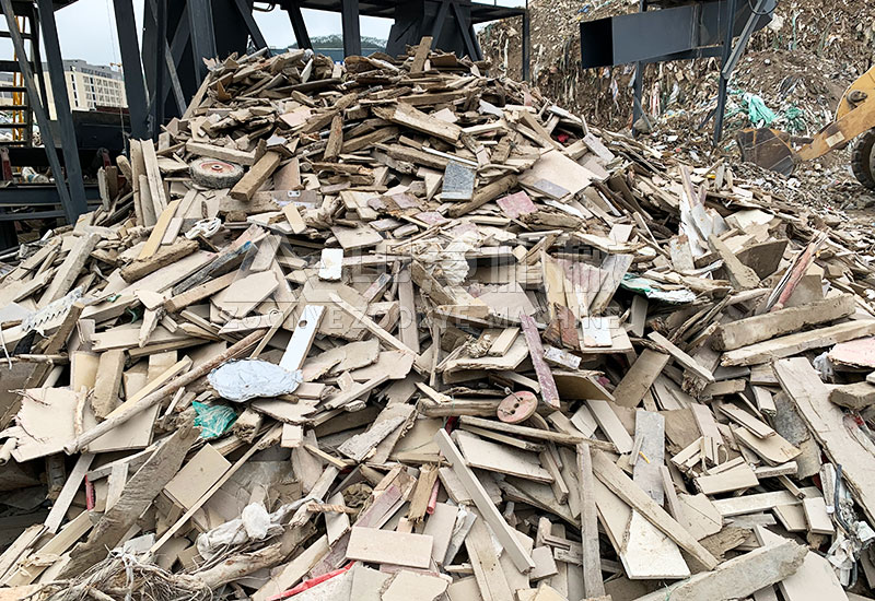 分揀出的再生木材 分揀出的再生木材