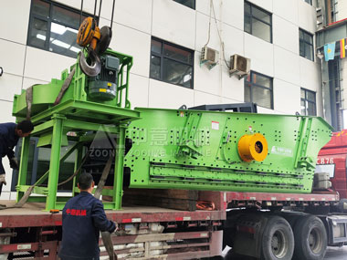 發(fā)貨！裝修垃圾處理設(shè)備發(fā)往客戶現(xiàn)場(chǎng)