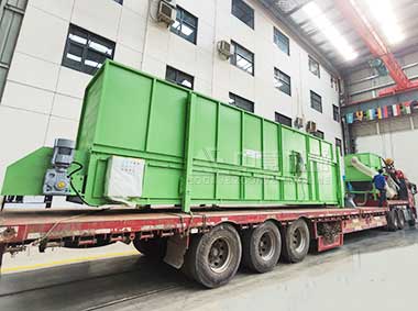 中意機(jī)械裝修垃圾風(fēng)選設(shè)備發(fā)貨！