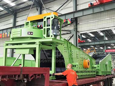 【中意機械】裝修垃圾處理設備順利啟運