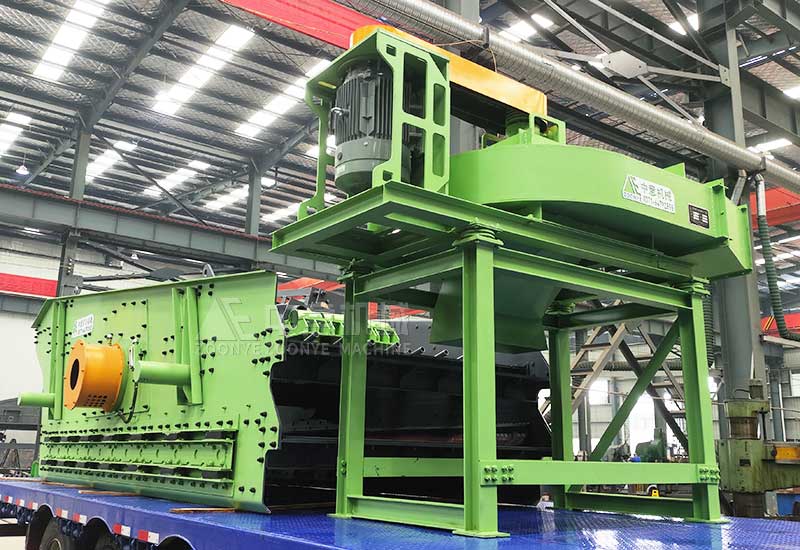 棒條弛張篩+立式負壓風(fēng)選機.jpg 棒條弛張篩+立式負壓風(fēng)選機