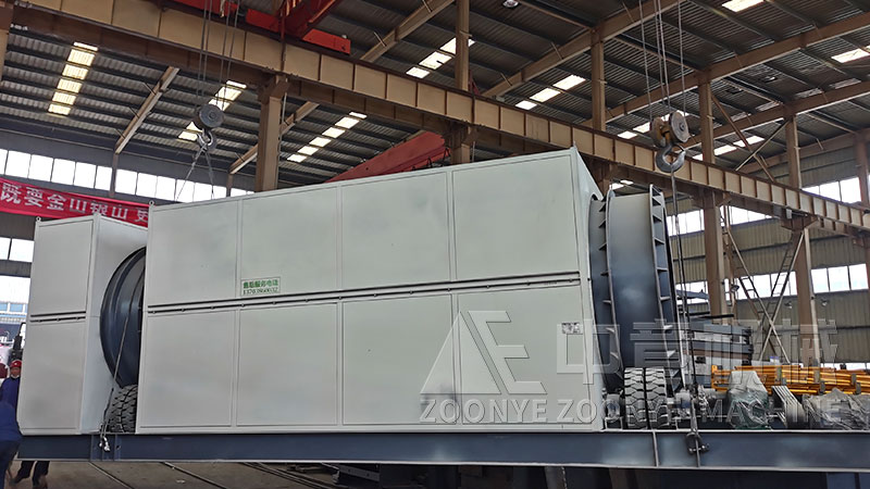 建筑廢物滾筒篩實(shí)地工廠圖片 建筑廢物滾筒篩實(shí)地工廠圖片