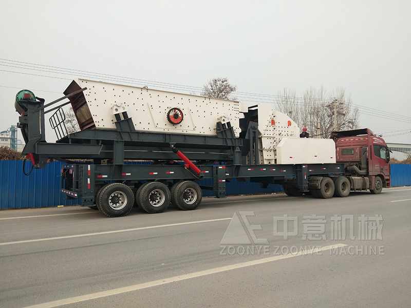 建筑渣土機(jī)械分選機(jī)移動(dòng)破碎站發(fā)貨 建筑渣土機(jī)械分選機(jī)移動(dòng)破碎站發(fā)貨