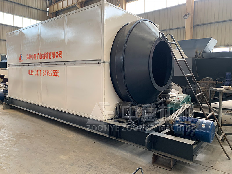 堆放多年的城市生活垃圾處置工藝滾筒篩實地工廠圖片 堆放多年的城市生活垃圾處置工藝滾筒篩實地工廠圖片